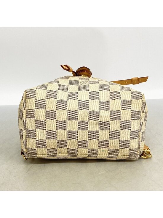 Louis Vuitton Backpack Damier Azur Sperone BB White main image 5
